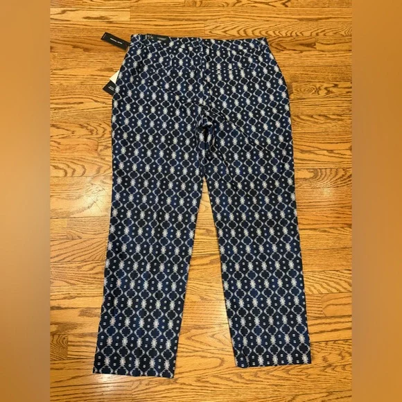 NWT Liverpool navy batik print Kelsey trouser 10/30 - Picture 11 of 11